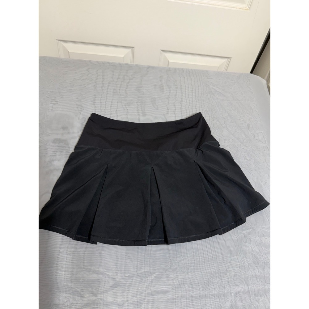 IVL Collective Womens Black Pleated Active Tennis Skort Size 8 Athletic Skirt - Picture 4 of 6